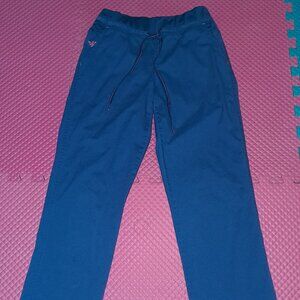 Scrub Pants: Stretch Light Weight Straight Leg Adjustable Waist